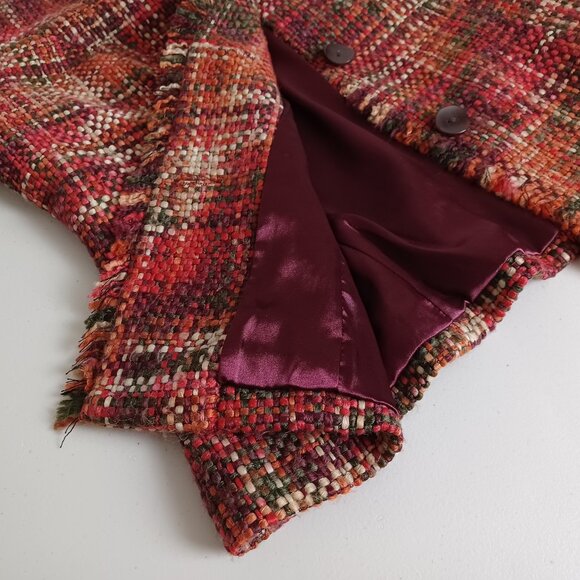 Sigrid Olsen Multicolour Tweed Blazer Jacket - Picture 7 of 16